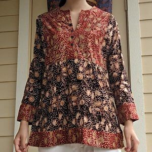 Indian block print tunic